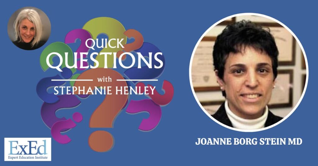 Quick Questions Joanne Borg Stein